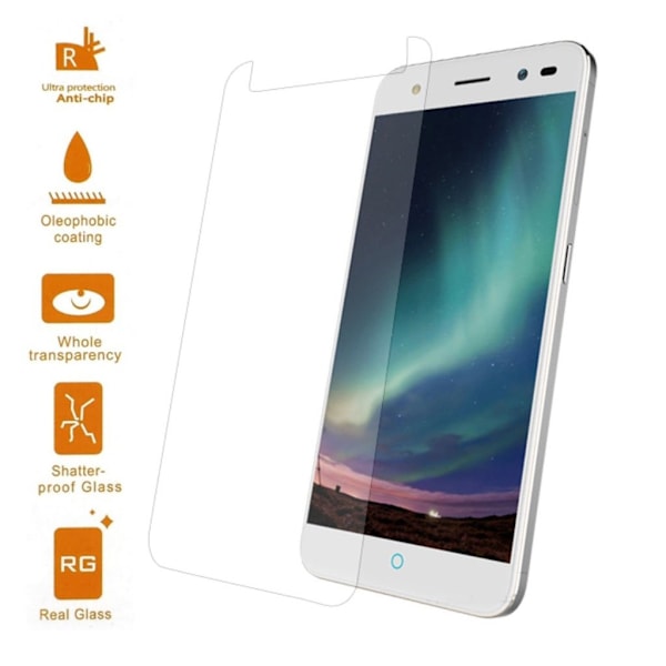 ZTE Blade V7 Lite temperoitu suojalasi näytölle Transparent