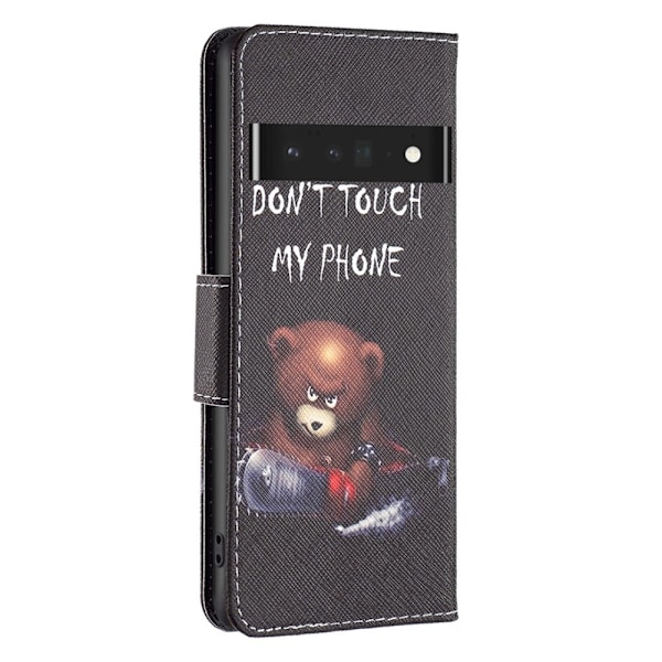 Wonderland Google Pixel 7 Pro flip kuoret - Karhu Black
