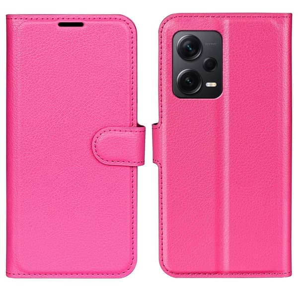 Classic Xiaomi Redmi Note 12 Pro Plus fodral - Rosa Rosa