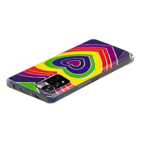Marmormotiv Xiaomi Redmi Note 11 Pro 5G / Xiaomi Redmi Note 11 Pro Plus 5G skal - Hjärta multifärg