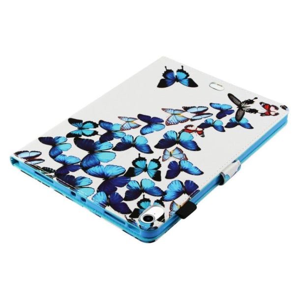 iPad Pro 11" (2018) mønstered læder flip etui - Sommerfugle Blue