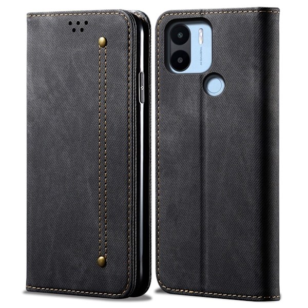 Jeans Xiaomi Poco C50 Flip Etui - Sort Black