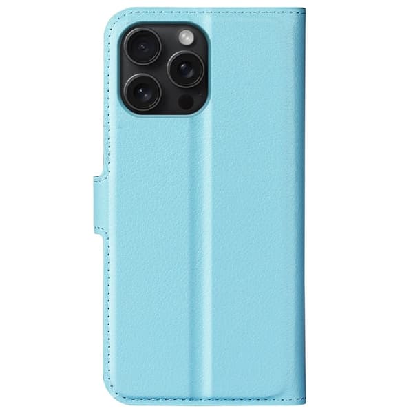 Classic iPhone 16 Pro flip etui - Blå Blue