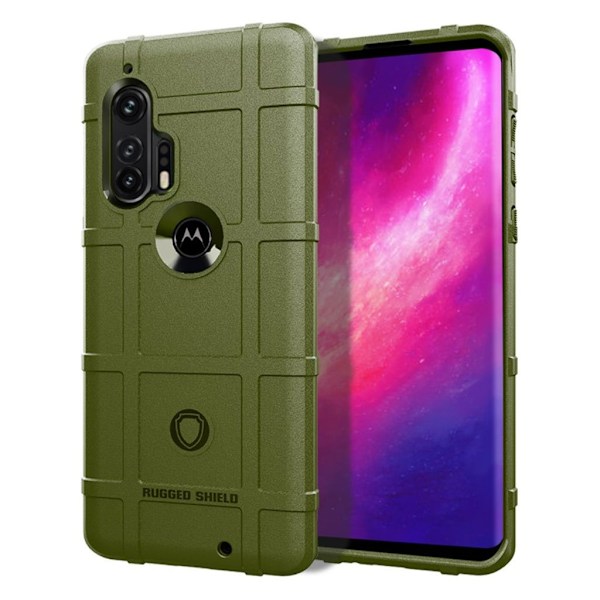 Rugged Shield kuoret - Motorola Edge Plus - Armeijan vihreä Green