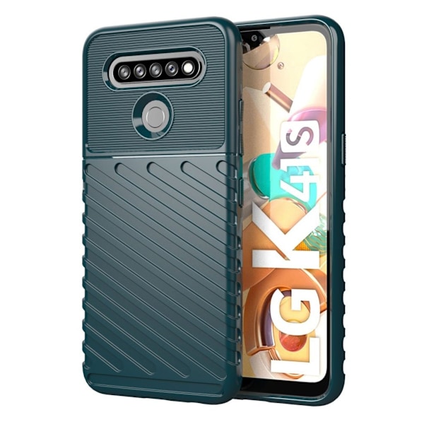Thunder LG K51s / K41s Etui - Grøn Green