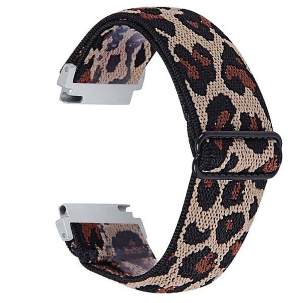 Elastiskt klockarmband med unik design för Samsung Galaxy Watch - Leopard multifärg