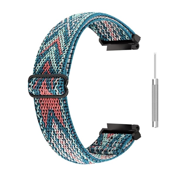 Amazfit T-Rex 2 klockarmband i nylon i etnisk stil - Pilmönster Blå