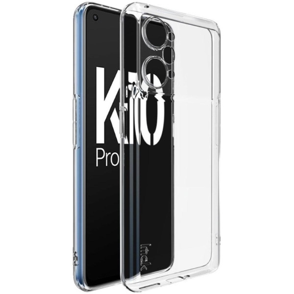 Imak UX-5 suojus Oppo K10 Pro:lle - Läpinäkyvä Transparent