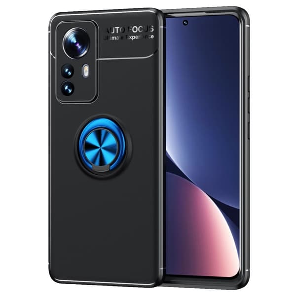 Ringo Etui Xiaomi 12 Pro - Svart / Blå Blue