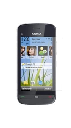 Nokia C5-03 Skjermbeskytter (Klar) Transparent