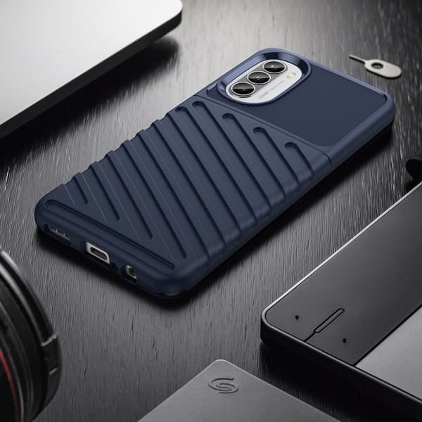 Thunder Motorola Moto G52 skal - Blå Blå