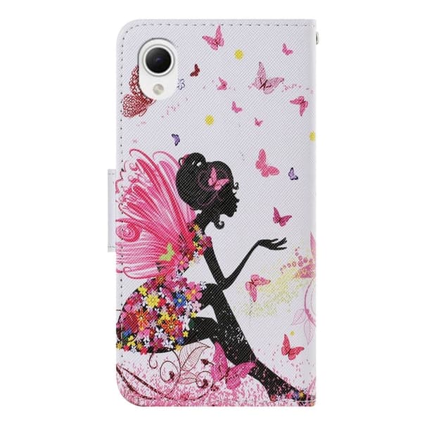 Wonderland Samsung Galaxy A23e Flip Etui - Fe Pink