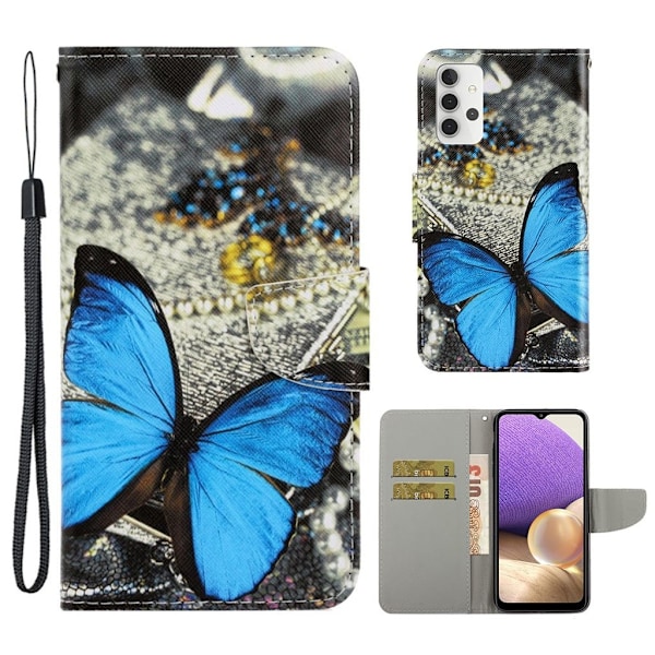 Wonderland Samsung Galaxy A32 fodral -Flerfärgad multifärg