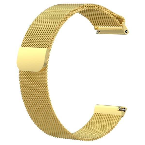 Fitbit Verse milanese rustfrit stål urrem - Størrelse: S / Guld Gold