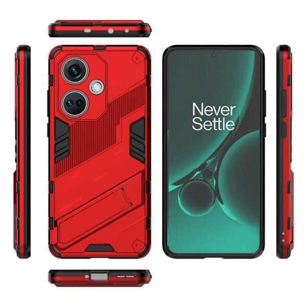 Støtsikkert hybriddeksel for OnePlus Nord CE 3 - Rød Red