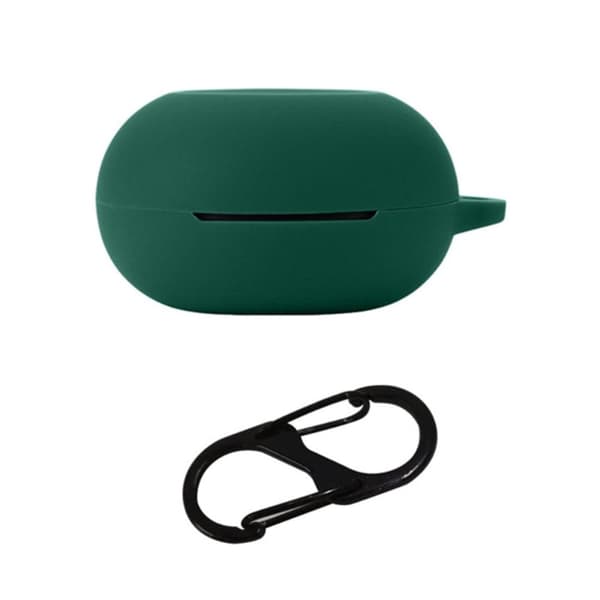 Oraimo Airbuds 3 silikonisuojus soljella - Mustanvihreä Green