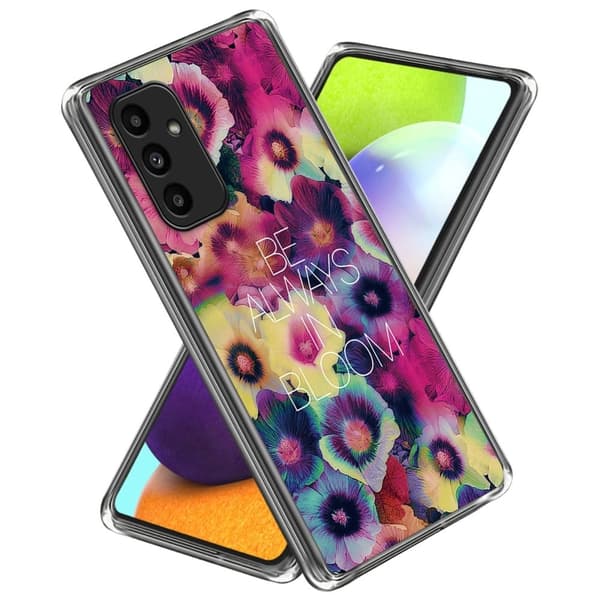 Deco Samsung Galaxy A15 deksel - Fargerike Blomster Multicolor