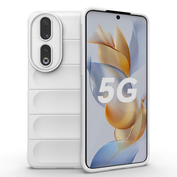 Mjukt greppformat Honor 90 skal - Vit Vit