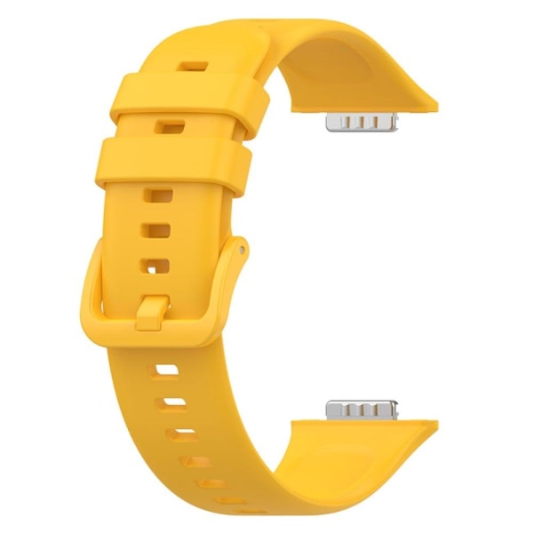 Huawei Watch Fit 2 silicone watch strap - Yellow Yellow