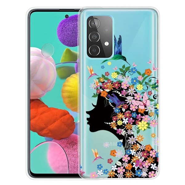 Deco Samsung Galaxy A23 deksel - Blomsterfe Multicolor