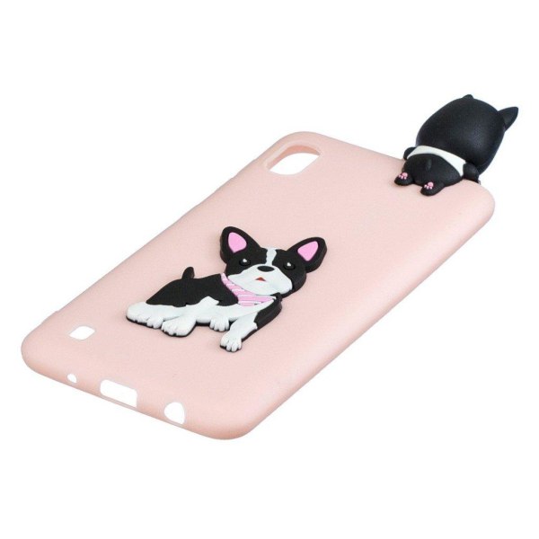 Cute 3D Samsung Galaxy A10 / Samsung Galaxy M10 skal - Rosa Rosa