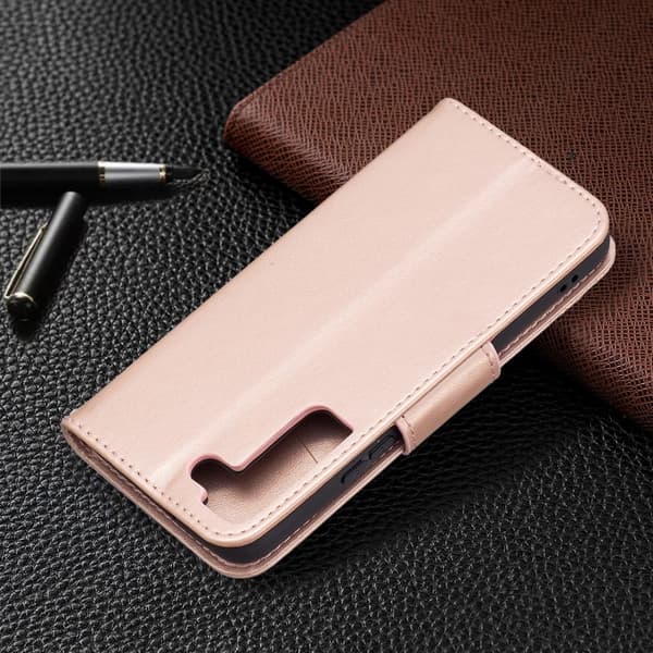 Butterfly Samsung Galaxy S22 Flippetui - Rose Gull Pink