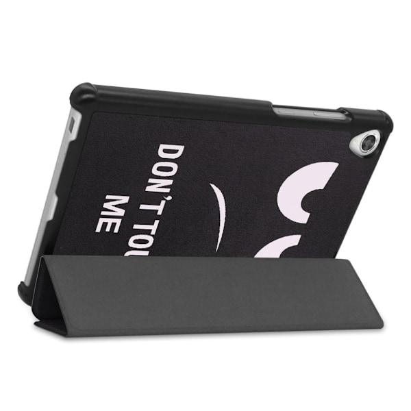 Lenovo Tab M8 viileä kuvio nahkainen läppäkotelo - Älä Koske Black