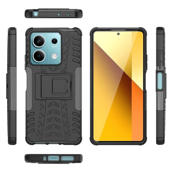 Offroad Xiaomi Redmi Note 13 skal - Svart Svart