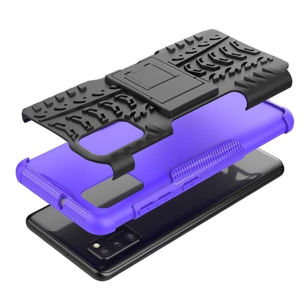 Offroad etui - Samsung Galaxy A41 - Lilla Purple