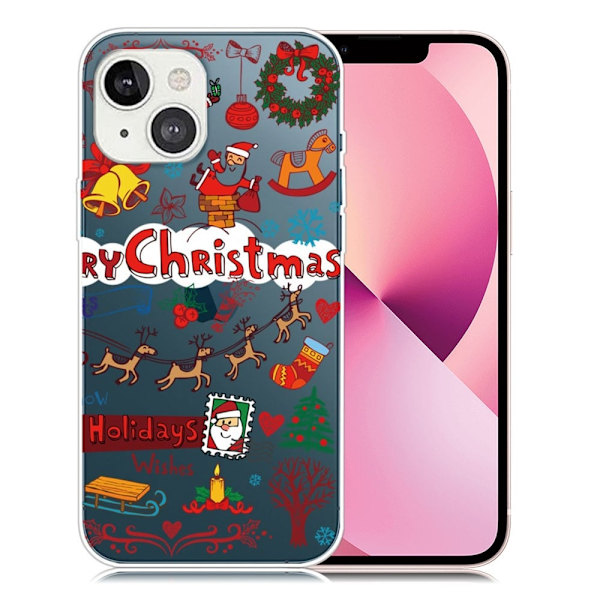 Deco iPhone 13 Mini deksel - Juledekorasjon Multicolor