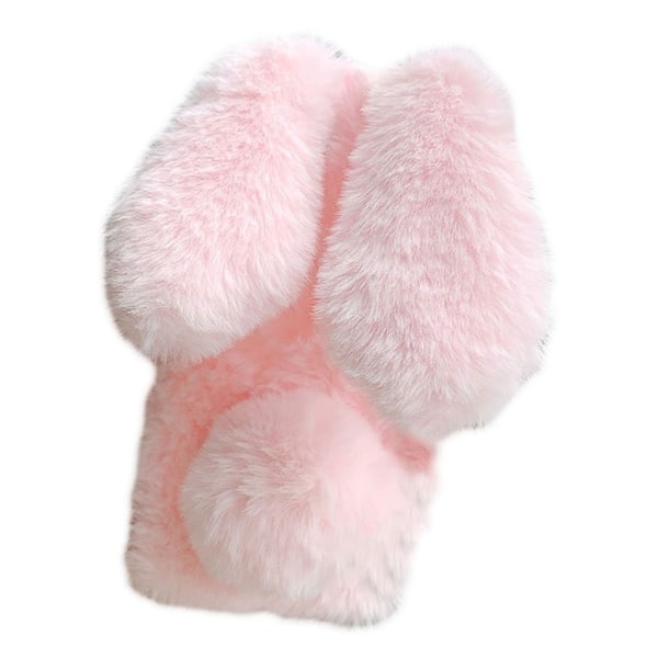 Fluffy Rabbit Samsung Galaxy S21 skal - Rosa Rosa