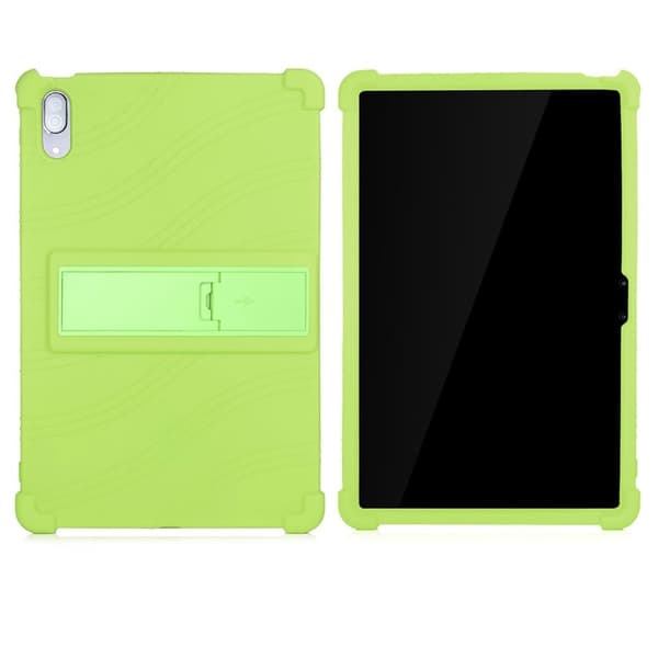 Lenovo Tab P11 Pro silikonfodral med utdragbar kickstand - Grön Grön