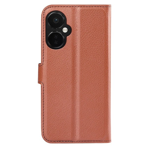 Klassisk OnePlus Nord CE 3 Flip Etui - Brun Brown