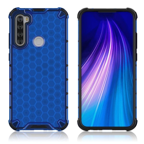 Glitter Xiaomi redmi Note 8T etui - Blå Blue