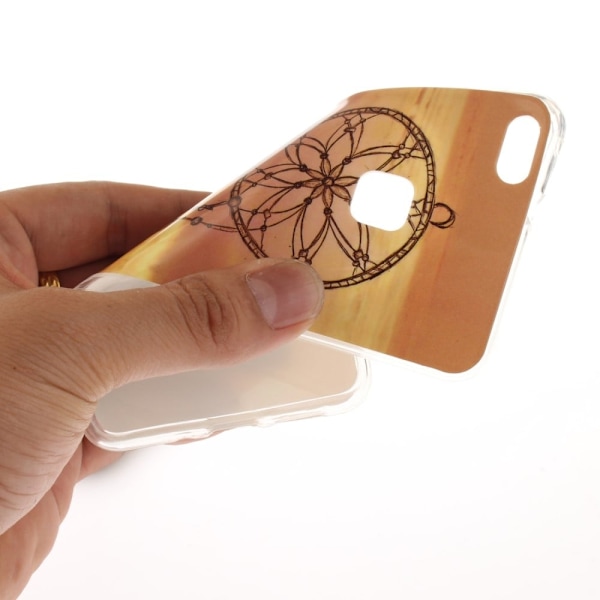 Huawei P10 Lite Lækkert fleksibel cover - Drømmefanger Multicolor