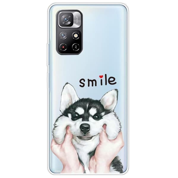 Deco Xiaomi Redmi Note 11T 5G / Note 11s 5g Etui - Smil Husky Black