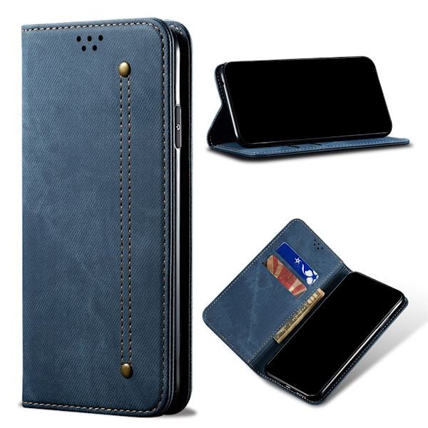 Jeans Xiaomi Redmi Note 10 Pro Flippetui - Blå Blue