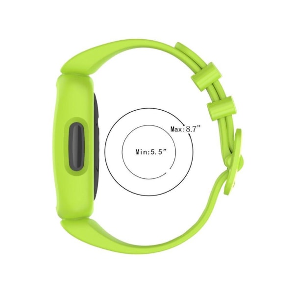 Fitbit Ace 3 / Inspire 2 integrated watch band - Lime Grön