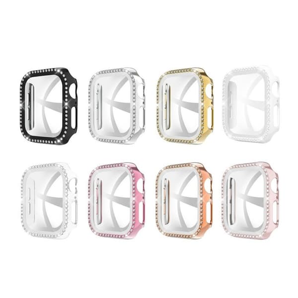 Apple Watch Series 6 / 5 40mm strass ram - guld Guld