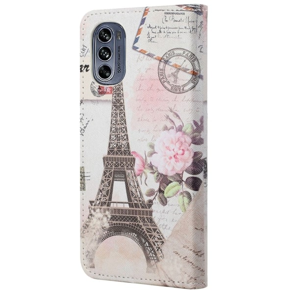 Wonderland Motorola Moto G62 5g Läppäkotelo - Tower Multicolor