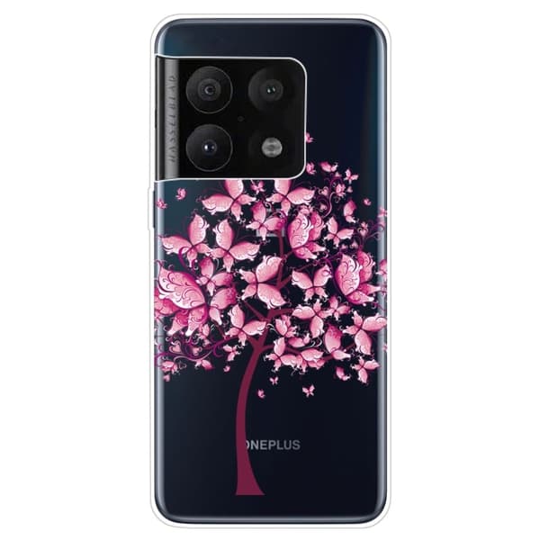 Deco OnePlus 10 Pro Suojakotelo - Pink Flowers Pink