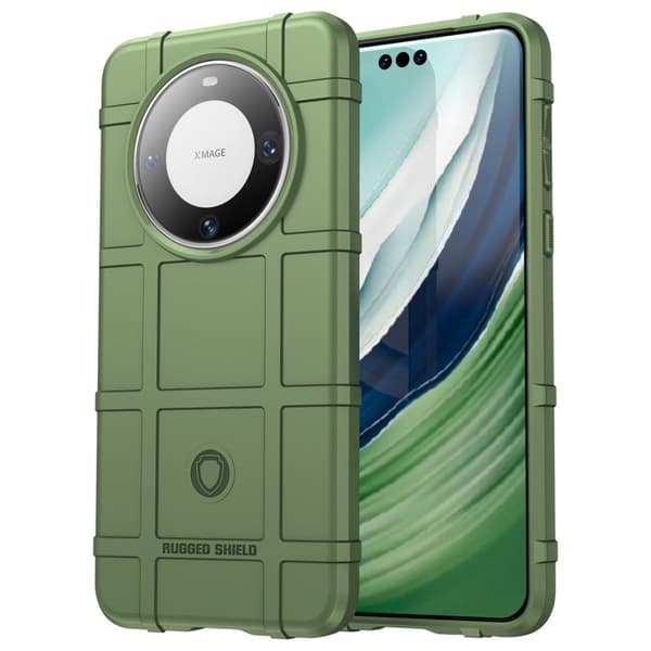 Rugged Shield Suojakotelo Huawei Mate 60 Pro+ / Mate 60 Pro - Vihreä Green