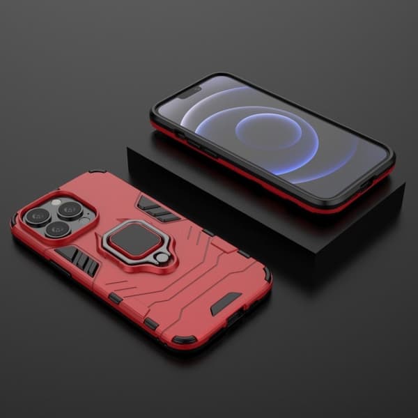 Ring Guard-etui - iPhone 13 Pro - Rød Red
