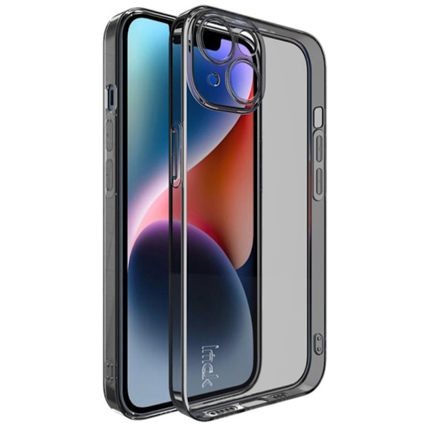 Imak UX-5-skal för iPhone 14 - Genomskinlig Svart Svart