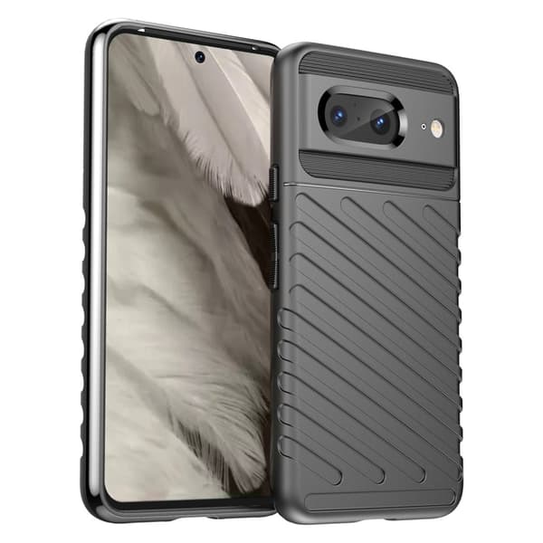 Thunder Google Pixel 8 Etui - Sort Black