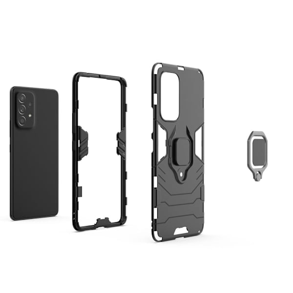 Ring Guard Case Samsung Galaxy A53 5G - Sort Black