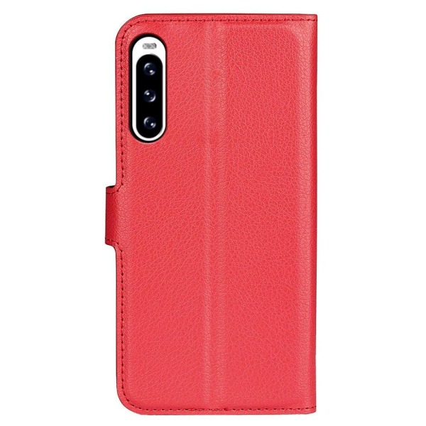 Classic Sony Xperia 10 V Läppäkotelo - Punainen Red