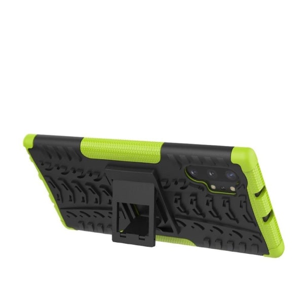 Offroad  Samsung Galaxy Note 10 Pro cover - Sort / Grøn Black