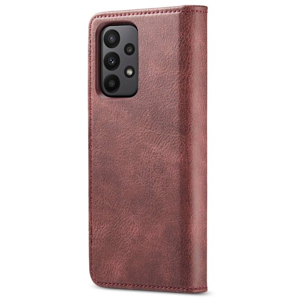 DG.MING Samsung Galaxy A23 2-i-1 lommeboketui - Rød Red