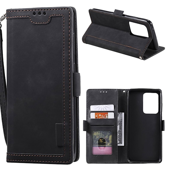 Surburbian Samsung Galaxy Note 20 Plus kotelot - Musta Black